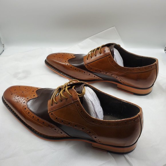 STACY ADAMS Men's Tinsley Wingtip Lace-Up Oxford | 11.5 | NWOB - Picture 12 of 16